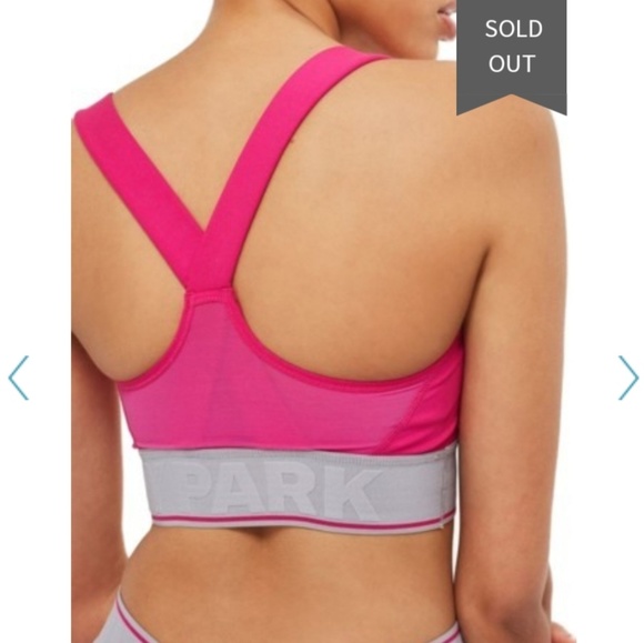 🚫 SOLD 🚫 {Ivy Park} Logo Mesh Inset Sports Bra - Picture 2 of 4